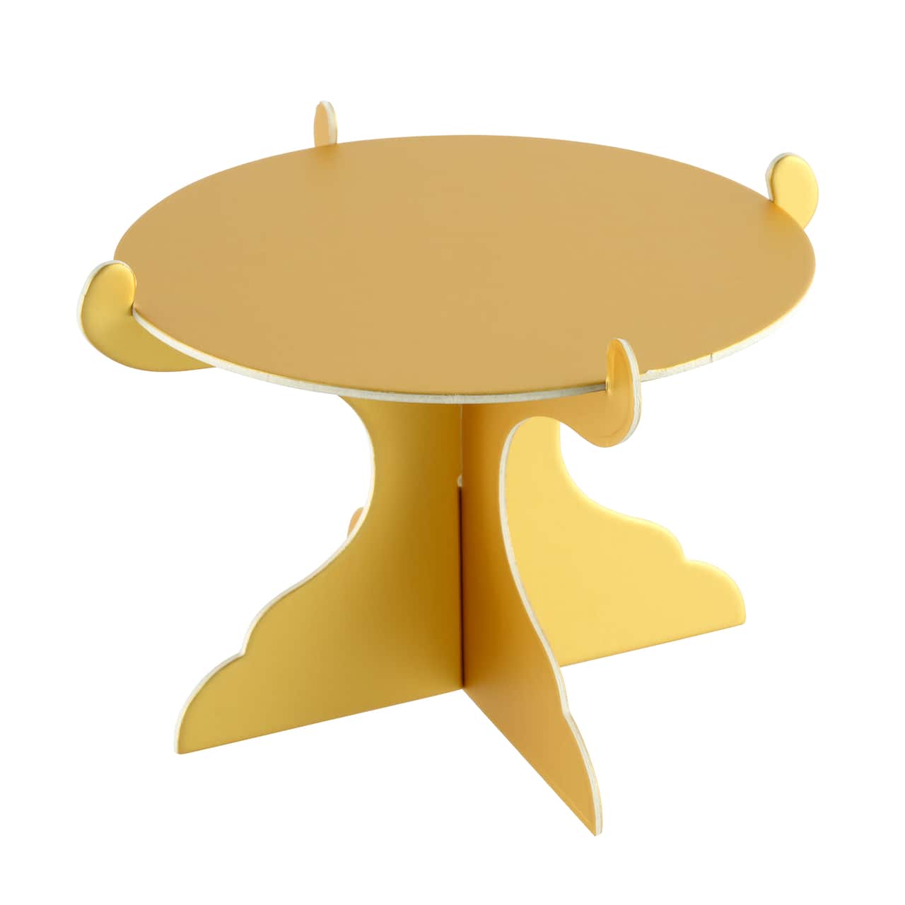 Présentoirs à petits gâteaux de couleur argentée de Celebrate It, 6 unités